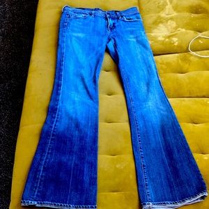 Color, blue, white size 29